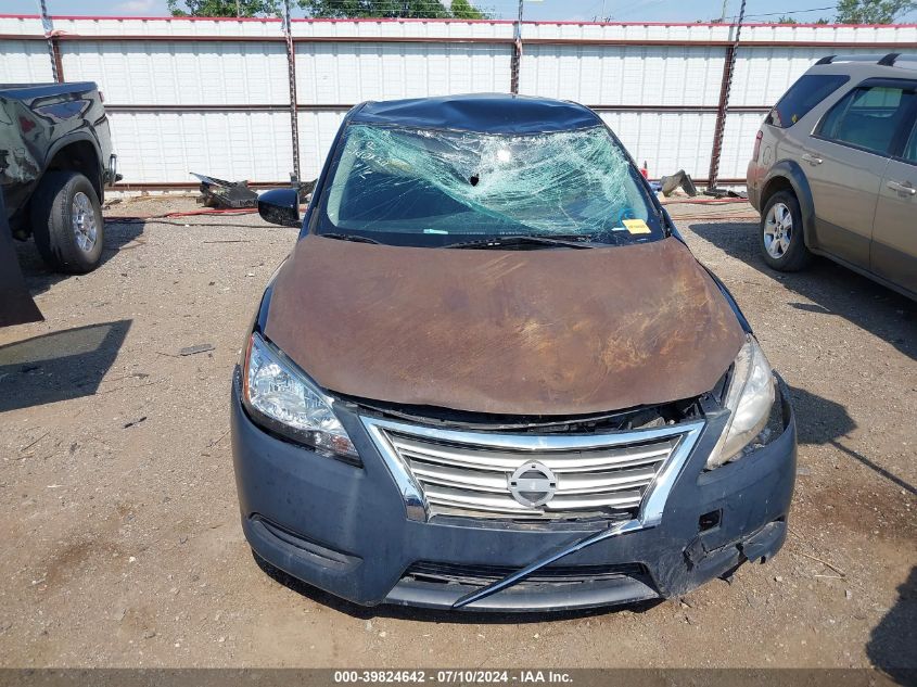 2015 Nissan Sentra Sv VIN: 3N1AB7AP6FL671352 Lot: 39824642