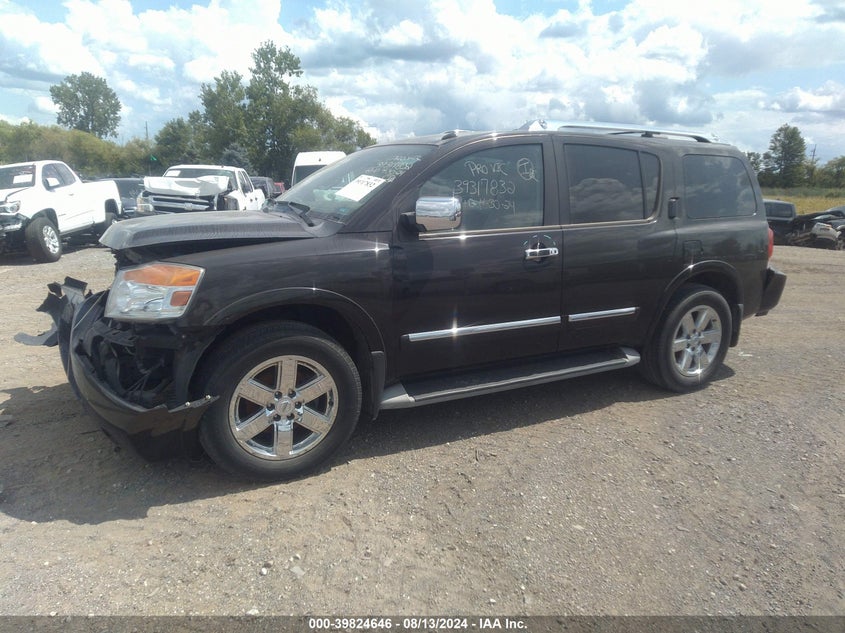 2014 Nissan Armada Platinum VIN: 5N1AA0NEXEN603730 Lot: 39824646