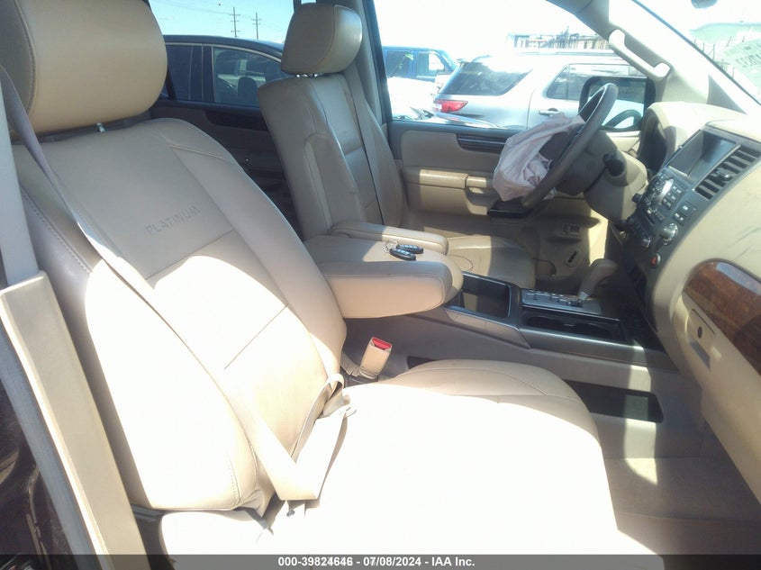 2014 Nissan Armada Platinum VIN: 5N1AA0NEXEN603730 Lot: 39824646