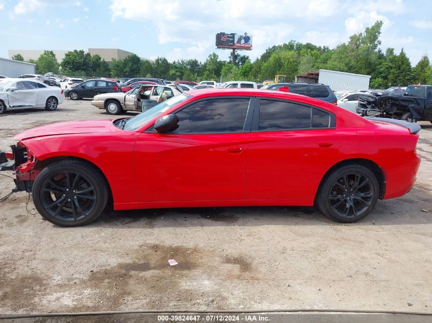 2016 Dodge Charger Sxt VIN: 2C3CDXHG7GH333320 Lot: 39824647