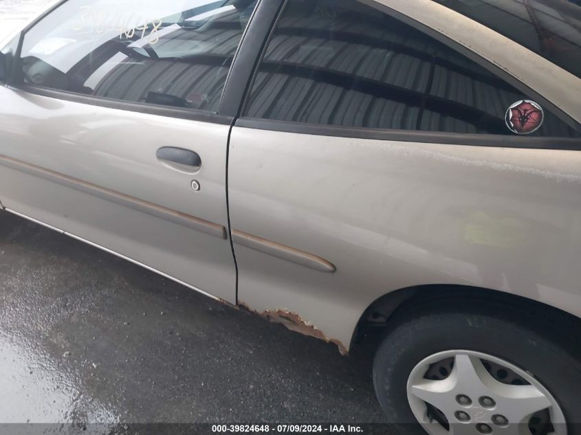 2001 Chevrolet Cavalier VIN: 1G1JC124817204967 Lot: 39824648