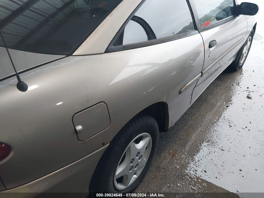 2001 Chevrolet Cavalier VIN: 1G1JC124817204967 Lot: 39824648