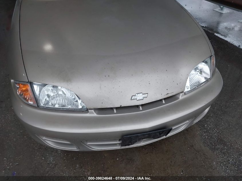 2001 Chevrolet Cavalier VIN: 1G1JC124817204967 Lot: 39824648