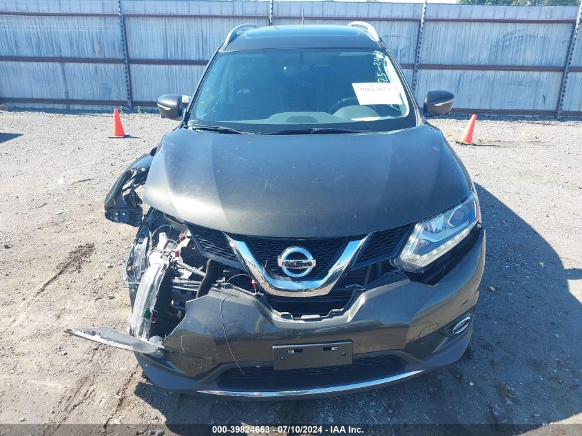 2014 Nissan Rogue S/Sl/Sv VIN: 5N1AT2MT5EC778579 Lot: 39824653