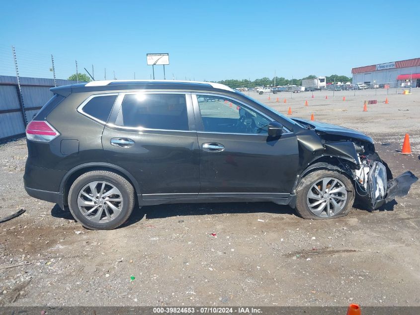 2014 Nissan Rogue S/Sl/Sv VIN: 5N1AT2MT5EC778579 Lot: 39824653