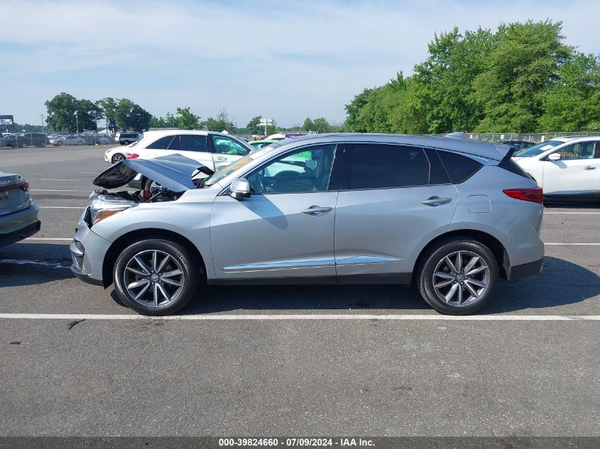 2020 Acura Rdx Technology VIN: 5J8TC2H50LL037232 Lot: 39824660