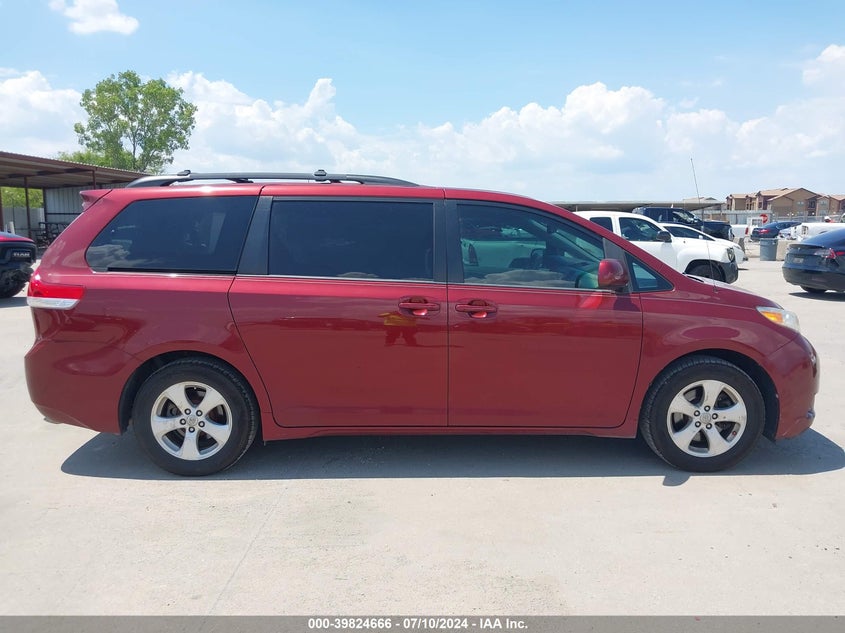 2014 Toyota Sienna Le V6 8 Passenger VIN: 5TDKK3DC5ES444231 Lot: 39824666