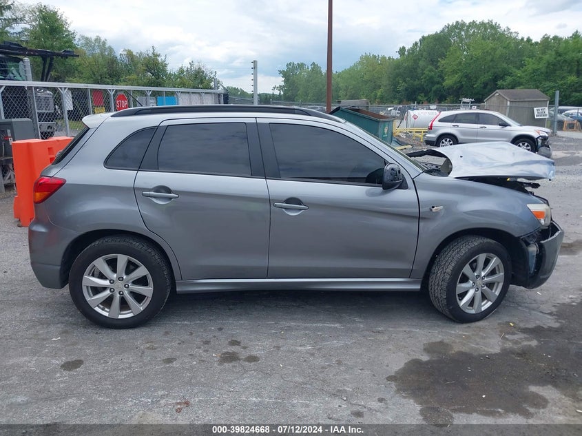 2012 Mitsubishi Outlander Sport Se VIN: JA4AR4AUXCZ009267 Lot: 39824668