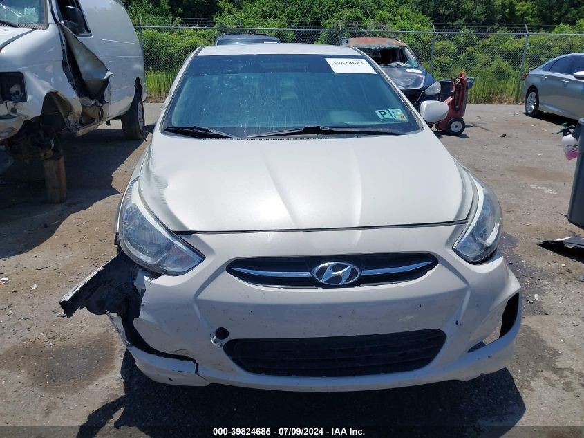 2016 Hyundai Accent Se VIN: KMHCT4AEXGU965839 Lot: 39824685