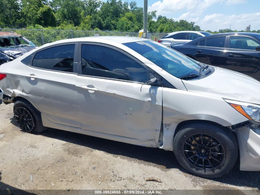 2016 Hyundai Accent Se VIN: KMHCT4AEXGU965839 Lot: 39824685