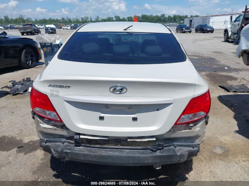 2016 Hyundai Accent Se VIN: KMHCT4AEXGU965839 Lot: 39824685