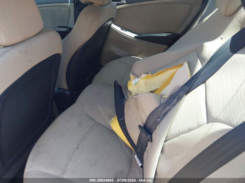 2016 Hyundai Accent Se VIN: KMHCT4AEXGU965839 Lot: 39824685