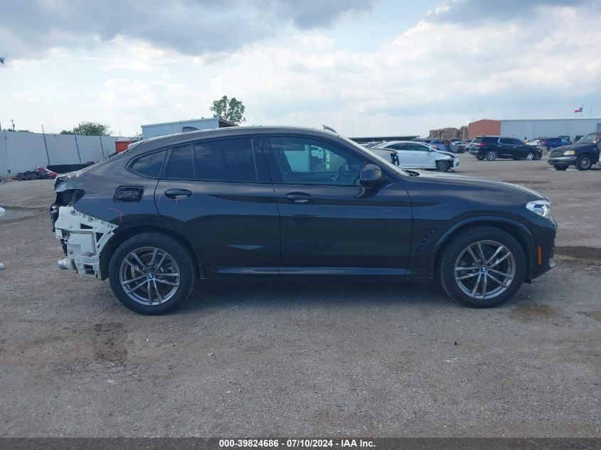 2020 BMW X4 xDrive30I VIN: 5UX2V1C06L9B77410 Lot: 39824686