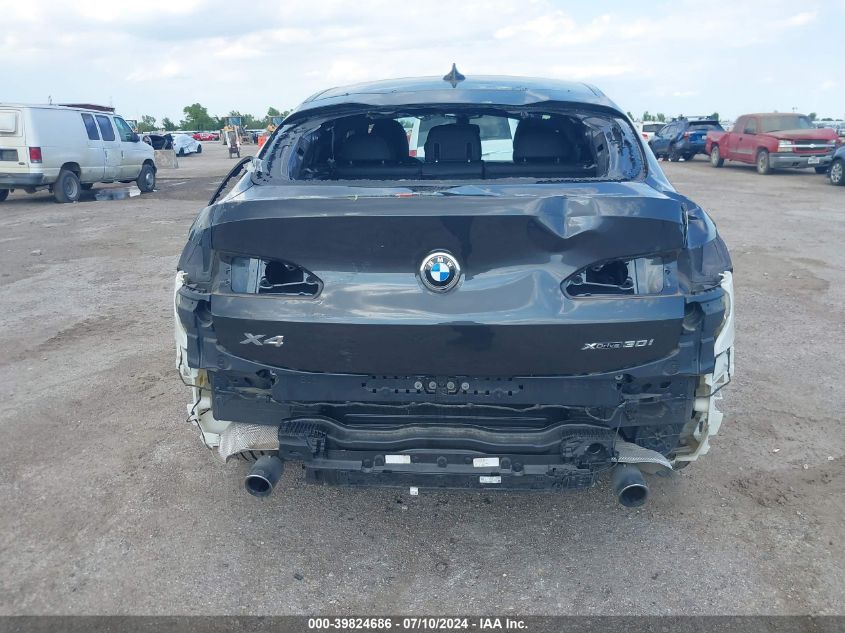 2020 BMW X4 xDrive30I VIN: 5UX2V1C06L9B77410 Lot: 39824686