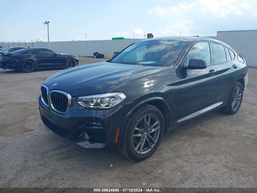 2020 BMW X4 xDrive30I VIN: 5UX2V1C06L9B77410 Lot: 39824686