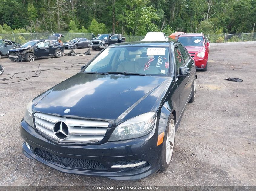 2011 Mercedes-Benz C 300 Luxury/Sport VIN: WDDGF5EB8BR178487 Lot: 39824687