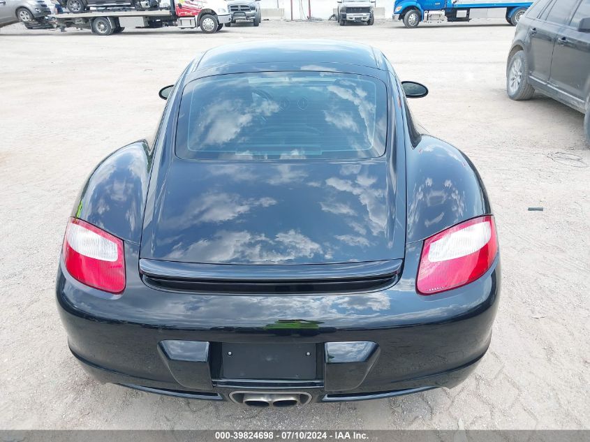 2006 Porsche Cayman S VIN: WP0AB29856U782266 Lot: 39824698
