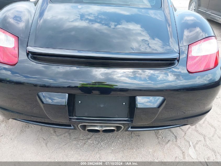 2006 Porsche Cayman S VIN: WP0AB29856U782266 Lot: 39824698