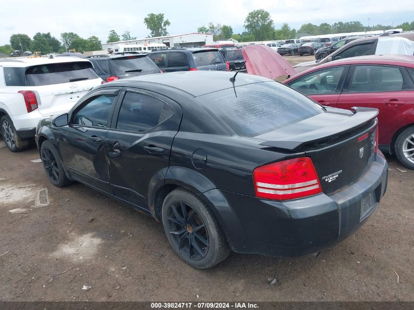 1B3LC76M48N671095 | 2008 DODGE AVENGER