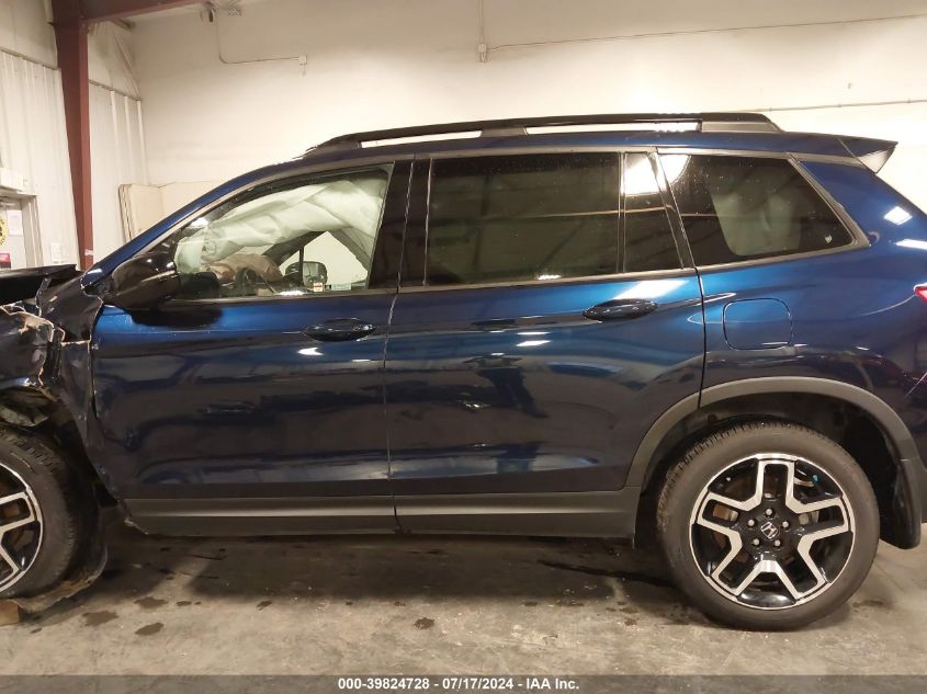 2020 Honda Passport Awd Elite VIN: 5FNYF8H08LB015047 Lot: 39824728