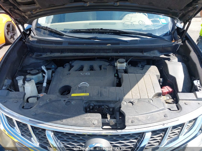 2012 Nissan Murano Le VIN: JN8AZ1MW1CW218906 Lot: 39824748