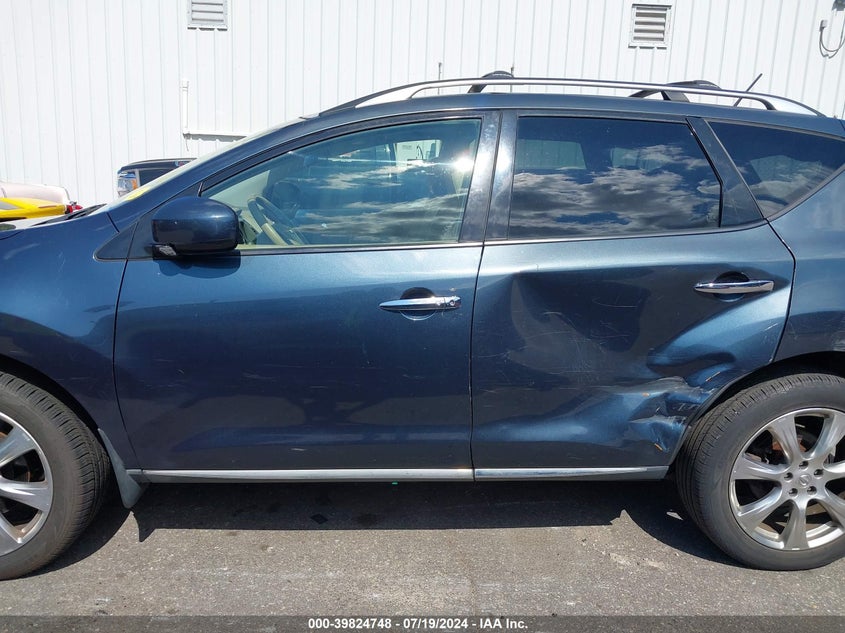2012 Nissan Murano Le VIN: JN8AZ1MW1CW218906 Lot: 39824748