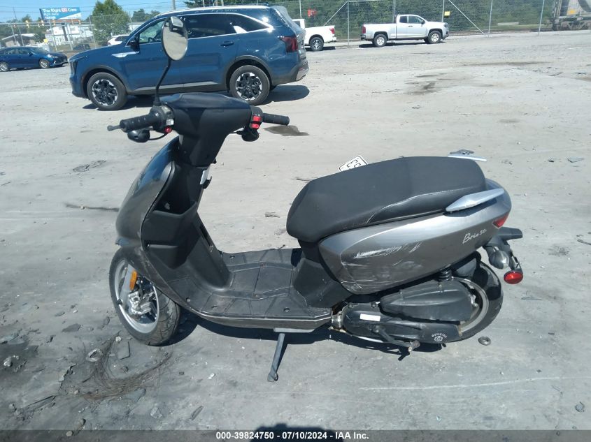 2021 Genuine Scooter Co. Brio 50I VIN: L4HGDTC10M6000145 Lot: 40708929