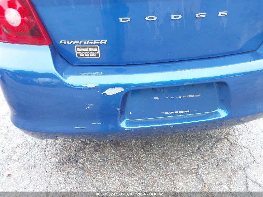 2014 Dodge Avenger Se VIN: 1C3CDZAB6EN155558 Lot: 39824769