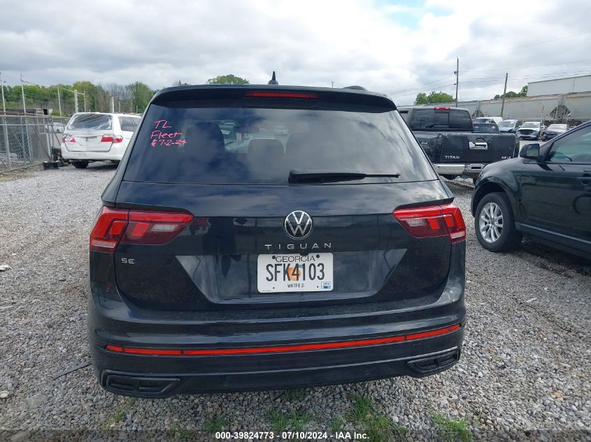 2024 Volkswagen Tiguan Se R-Line Black VIN: 3VVCB7AX9RM084844 Lot: 39824773