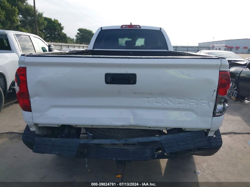 2020 Toyota Tundra Sr VIN: 5TFTY5F17LX011415 Lot: 39824781