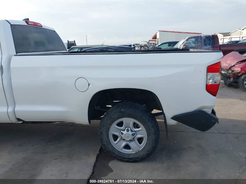 2020 Toyota Tundra Sr VIN: 5TFTY5F17LX011415 Lot: 39824781