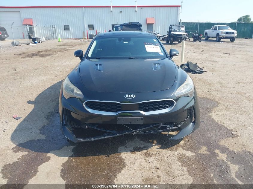 2018 Kia Stinger Premium VIN: KNAE25LA7J6012031 Lot: 39824784