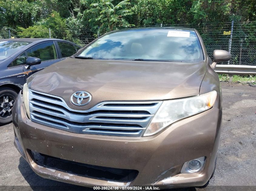 2009 Toyota Venza Base V6 VIN: 4T3ZK11A29U017244 Lot: 39824786