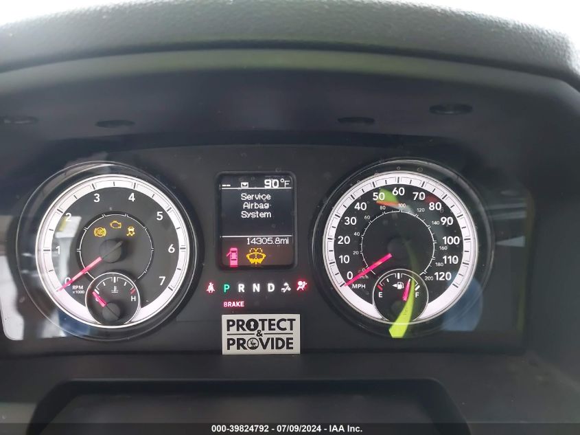 2022 Ram 1500 Classic Tradesman 4X4 5'7 Box VIN: 3C6RR7KTXNG352901 Lot: 39824792