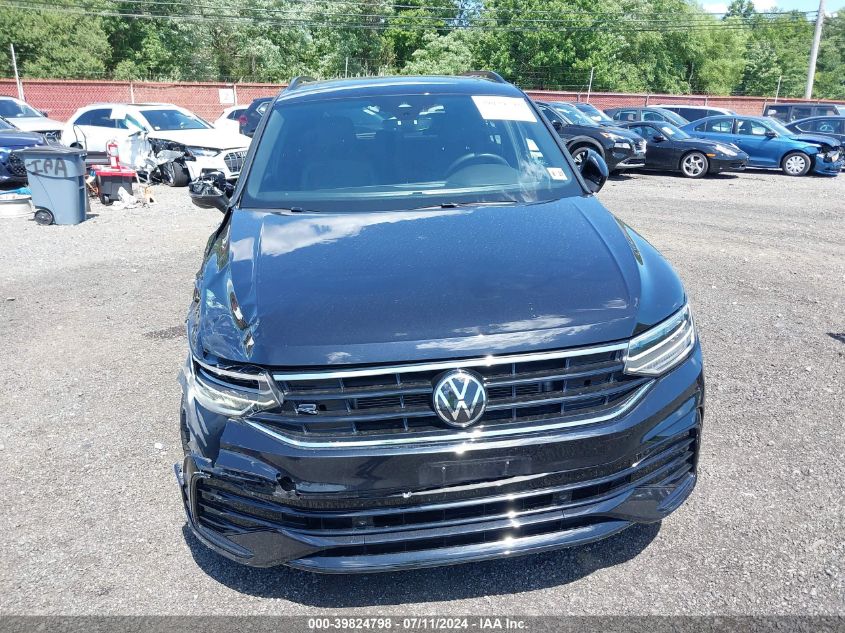 2022 Volkswagen Tiguan 2.0T Se R-Line Black VIN: 3VV8B7AX8NM142295 Lot: 39824798