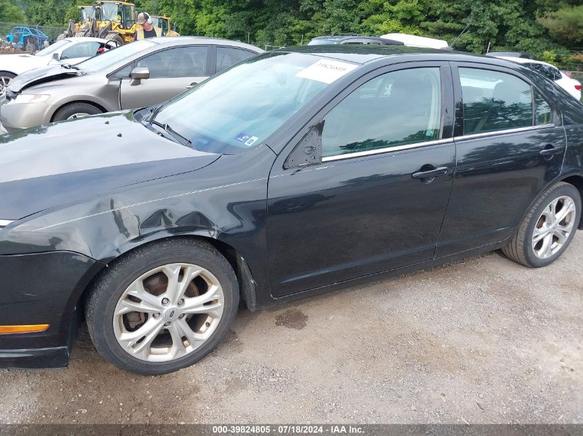 2012 Ford Fusion Se VIN: 3FAHP0HA2CR353717 Lot: 39824805