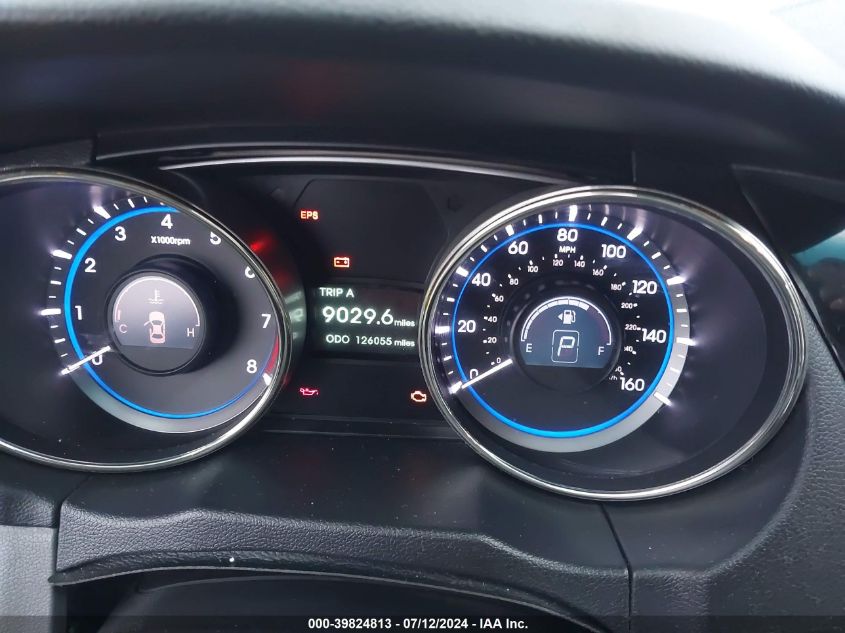 2012 Hyundai Sonata Se/Limited VIN: 5NPEC4AC6CH359907 Lot: 39824813