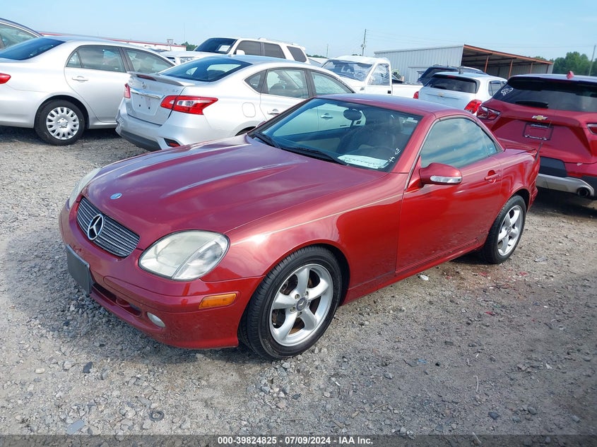 2001 Mercedes-Benz Slk 320 VIN: WDBKK65F91F197234 Lot: 39824825