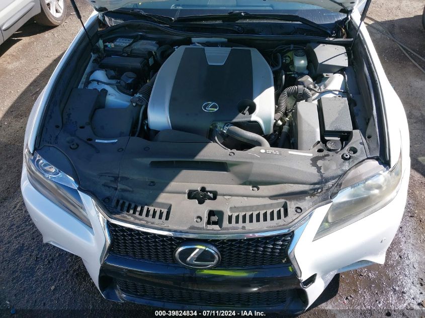 2013 Lexus Gs 350 VIN: JTHBE1BL1D5020739 Lot: 39824834