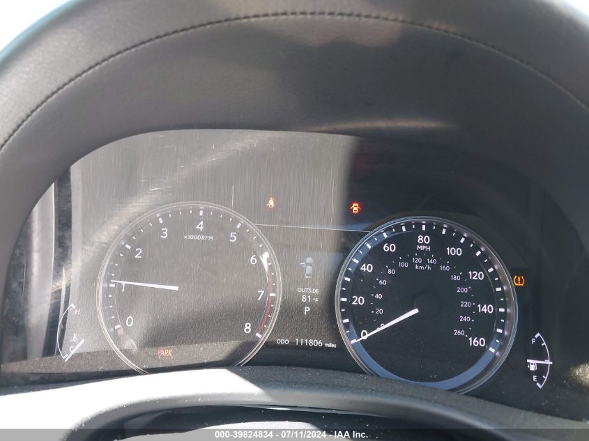 2013 Lexus Gs 350 VIN: JTHBE1BL1D5020739 Lot: 39824834