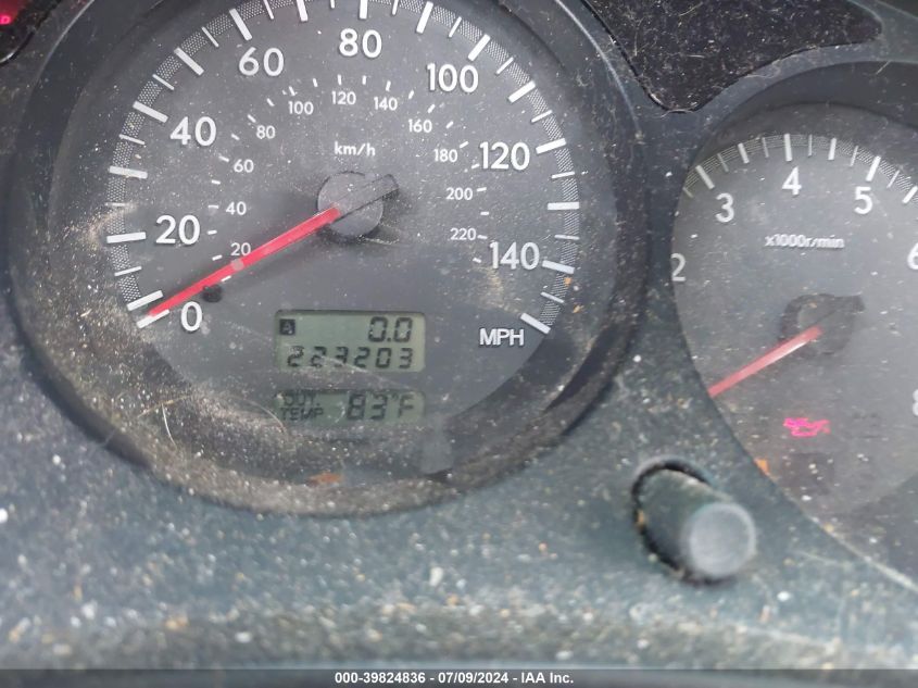 2004 Subaru Forester 2.5Xt VIN: JF1SG696X4H724564 Lot: 39824836