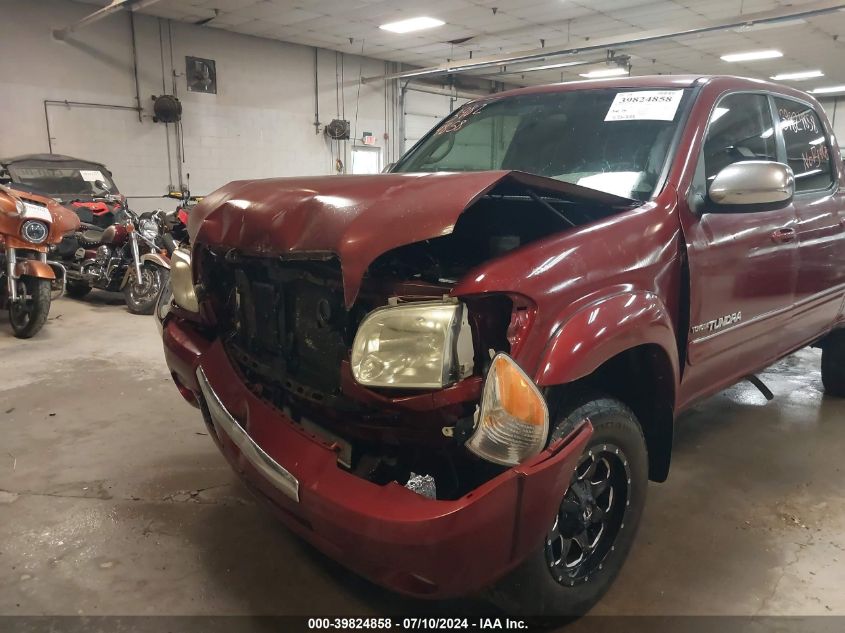 2005 Toyota Tundra Sr5 V8 VIN: 5TBDT44195S498375 Lot: 39824858