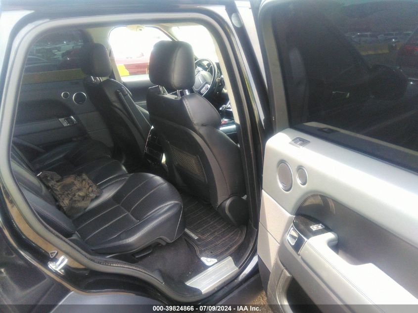 2014 Land Rover Range Rover Sport 3.0L V6 Supercharged Hse VIN: SALWR2WF8EA311399 Lot: 39824866