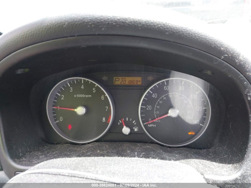 2009 Hyundai Accent Gs VIN: KMHCM36C19U127409 Lot: 39824881