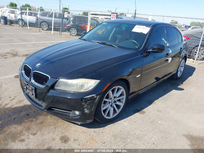 2011 BMW 328I VIN: WBAPH5C58BA444376 Lot: 39824887