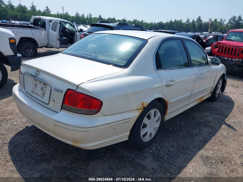 2004 Hyundai Sonata VIN: KMHWF25S24A045922 Lot: 39824886