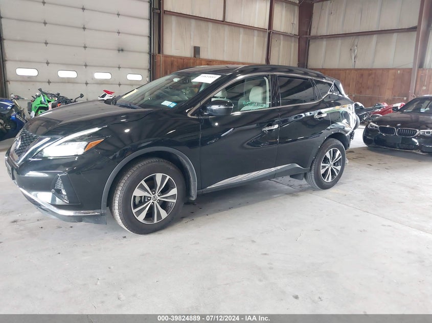 2022 NISSAN MURANO 3.5L V-6 DOHC, VVT, (VIN: 5N1AZ2BS5NC126893