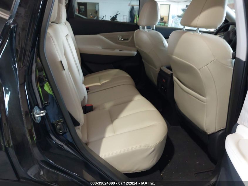 2022 Nissan Murano Sv Intelligent Awd VIN: 5N1AZ2BS5NC126893 Lot: 39824889