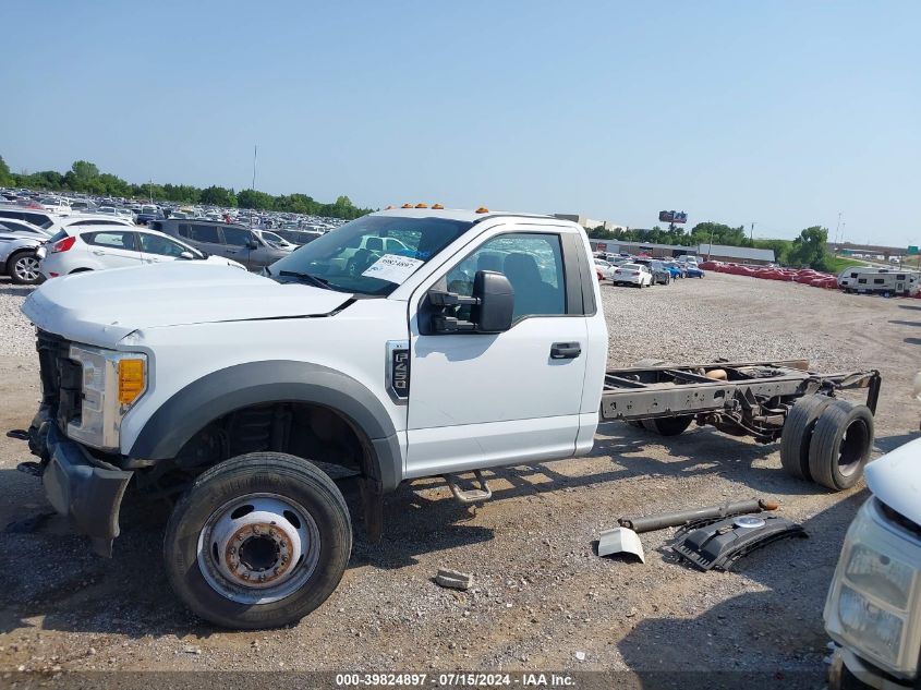 2017 Ford F-450 Chassis Xl VIN: 1FDUF4GY4HEE91654 Lot: 39824897