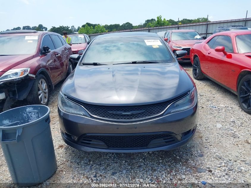 2015 Chrysler 200 S VIN: 1C3CCCDG7FN644446 Lot: 39824933